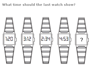 Clock puzzles Question 15